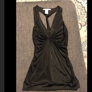 Charolette Russe black halter top